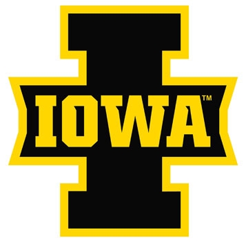 Iowa Hawkeyes cornhole board or vehicle decal s NCAA IH6 