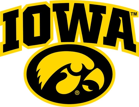 Iowa hawkeyes cornhole set of 2 decals Free shipping Made in USA #2 